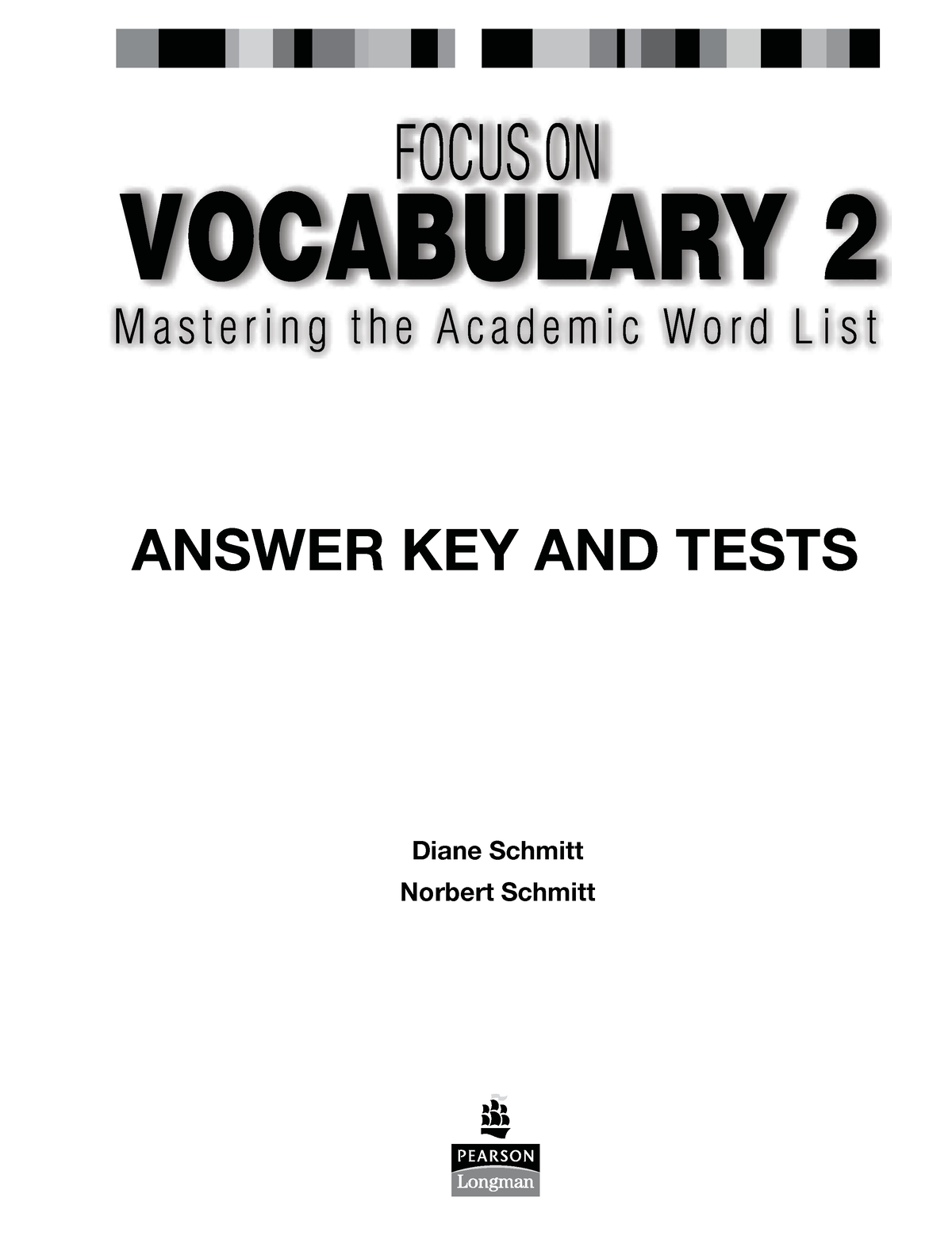 Focus on Voc 2 answers - Vocabulary - FOCUS ON VOCABULARY 2 M