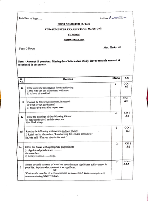 NSUT Btech First Year Syllabus - NETAJI SUBHAS UNIVERSITY OF TECHNOLOGY ...