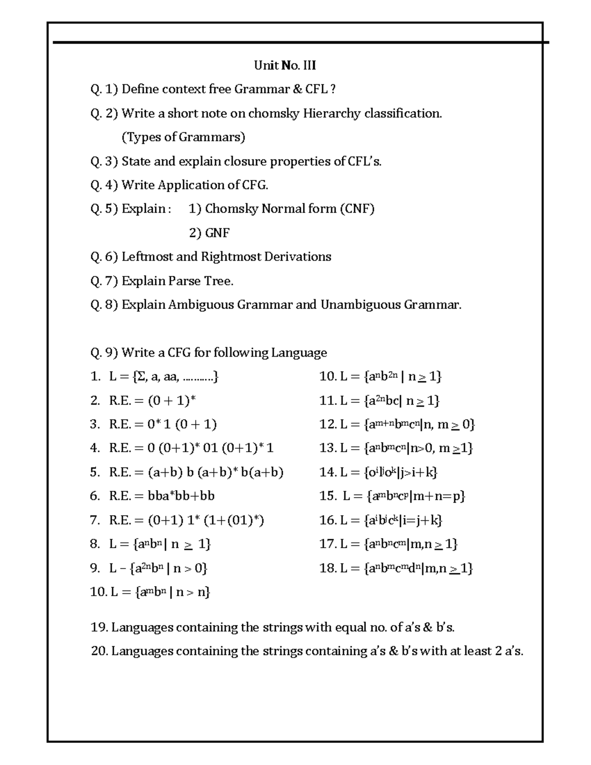 toc-unit-no-iiiunit-no-iiiunit-no-iiiunit-no-iii-q-1-define