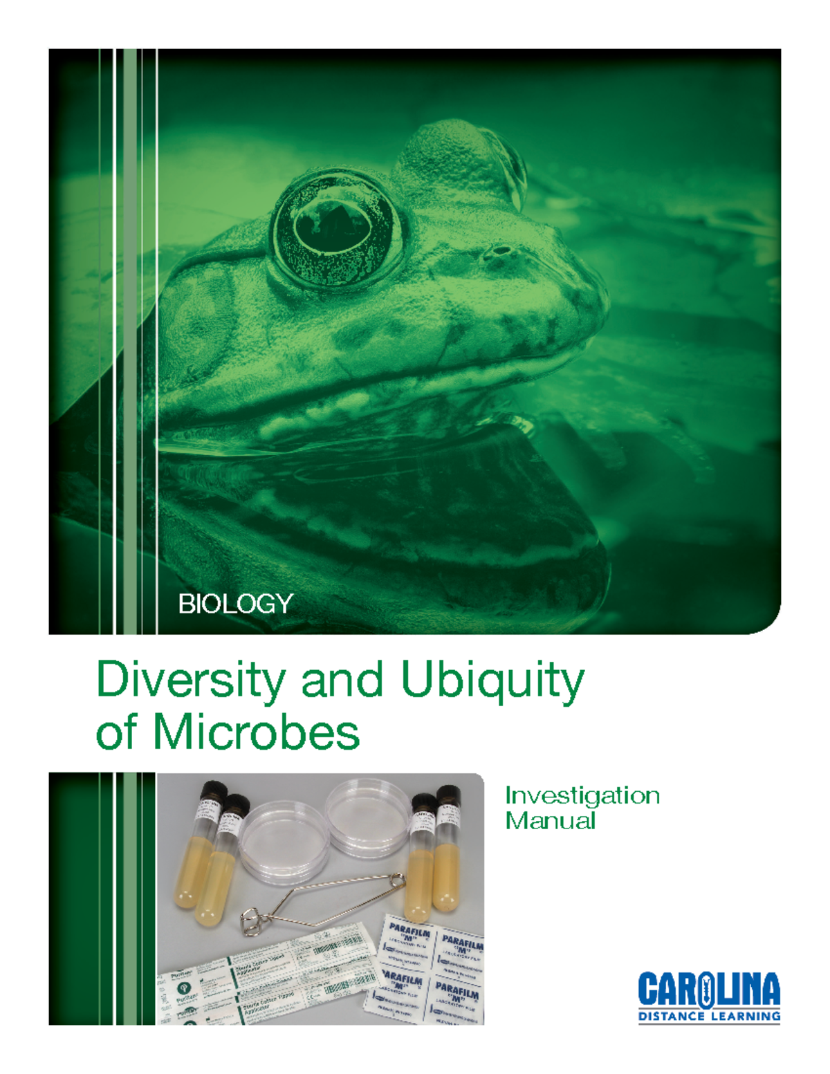 580140 Diversity and Ubiquity of Microbes ADA - Investigation Manual ...