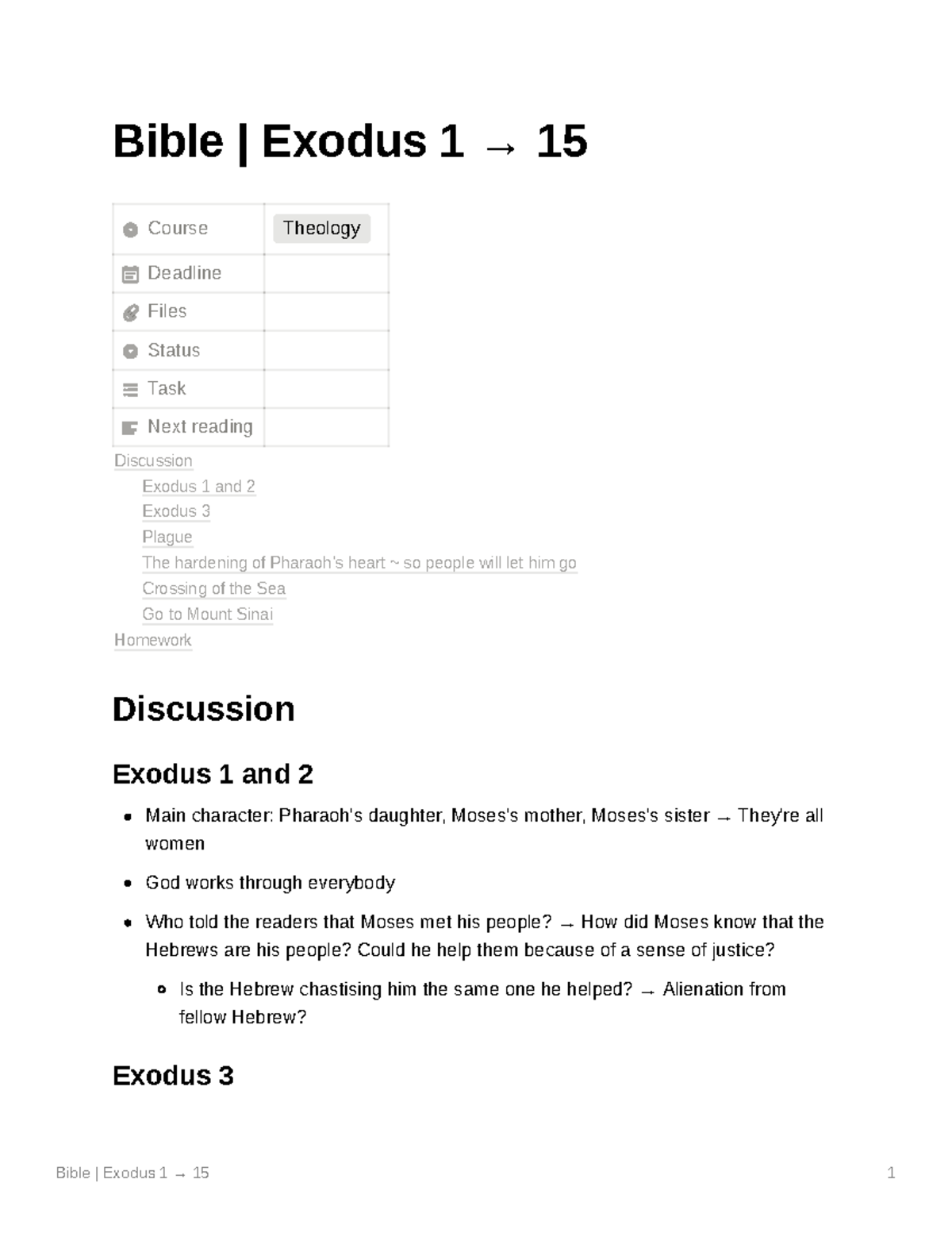 Bible Exodus 1 15 - As The Title Says - Bible | Exodus 1 → 15 1 Bible ...