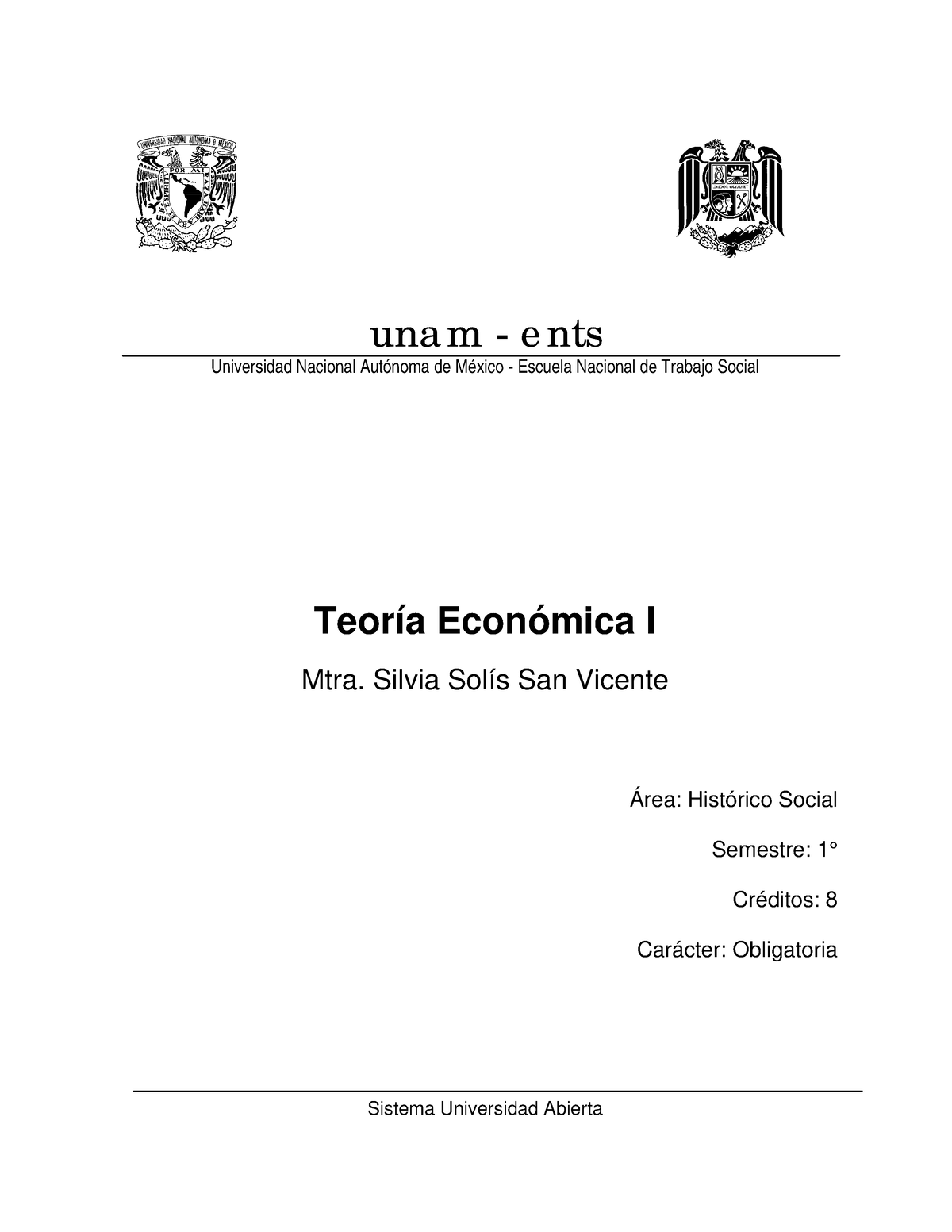 Teoriaeconomica 1 - material de apuntes - una m - e nts Universidad ...