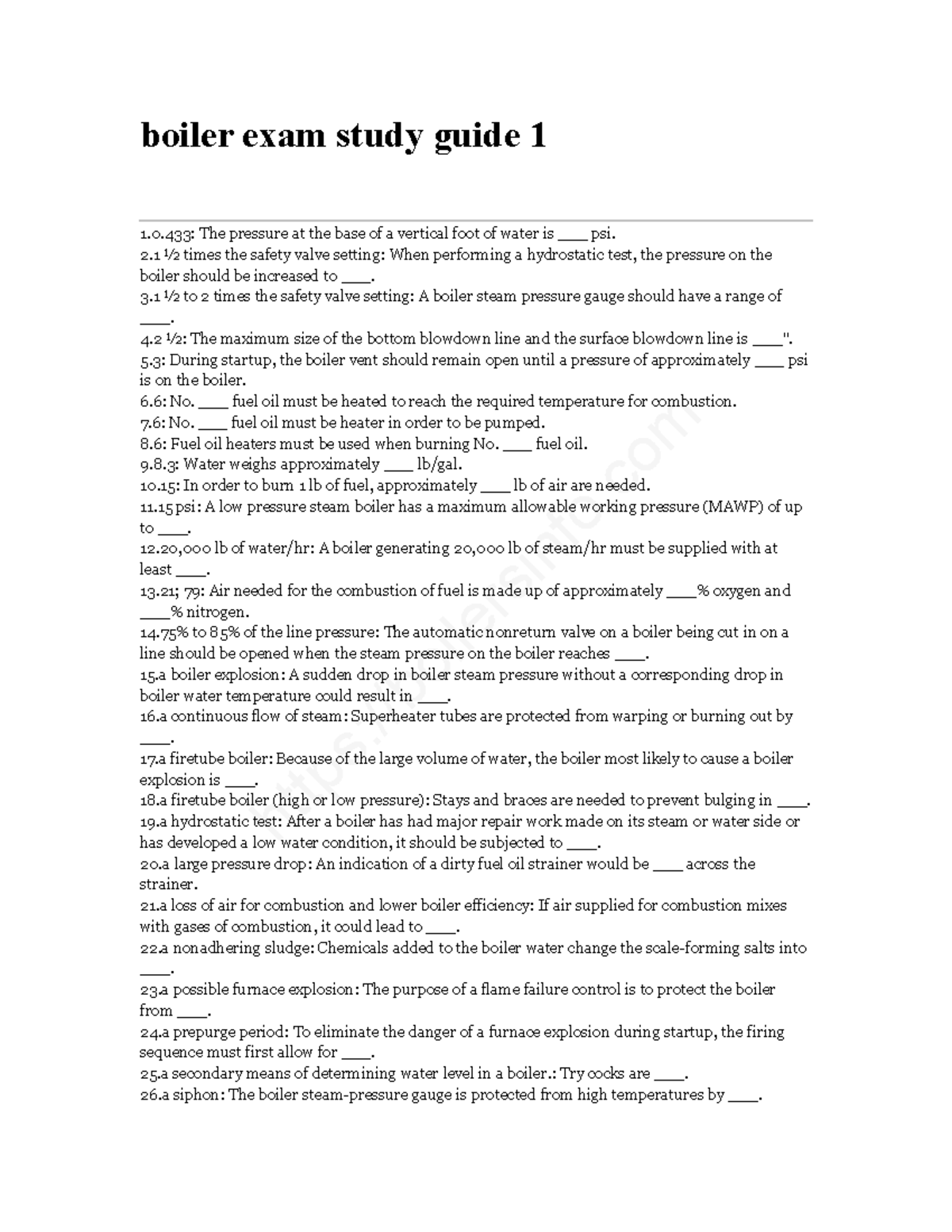 Boiler exam study guide Questions Math EE310 StuDocu
