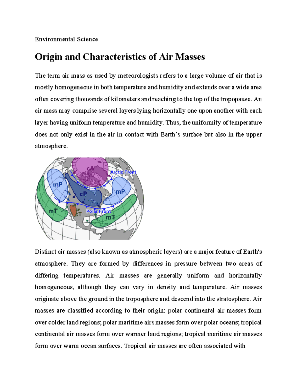 types-of-air-masses-vector-illustration-labeled-earth-weather-map