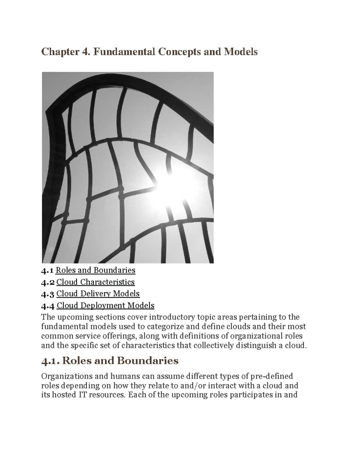 Chapter 4 - This is for basic cloud computing fundamentals - Chapter 4 ...