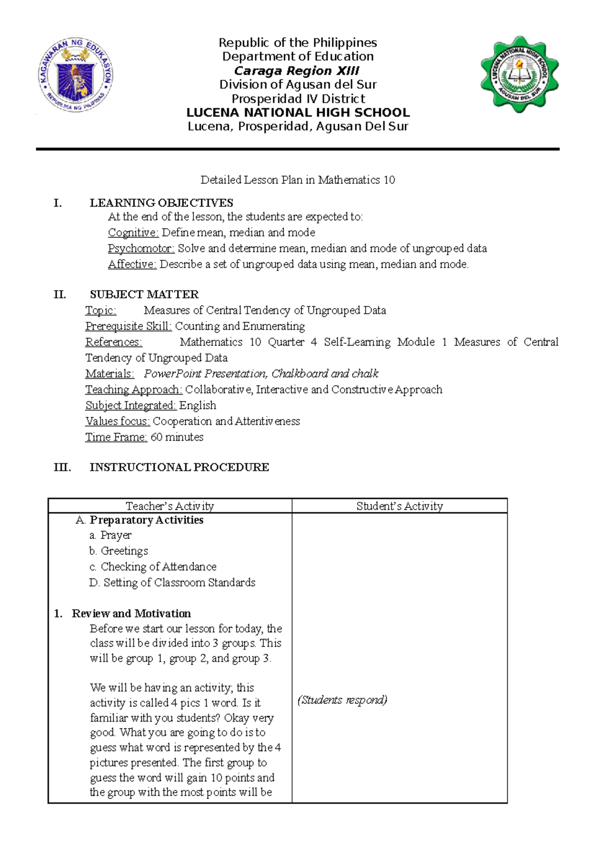 Detailed-Lesson-Plan-in-Mathematics-10 CO#2 - Republic of the ...