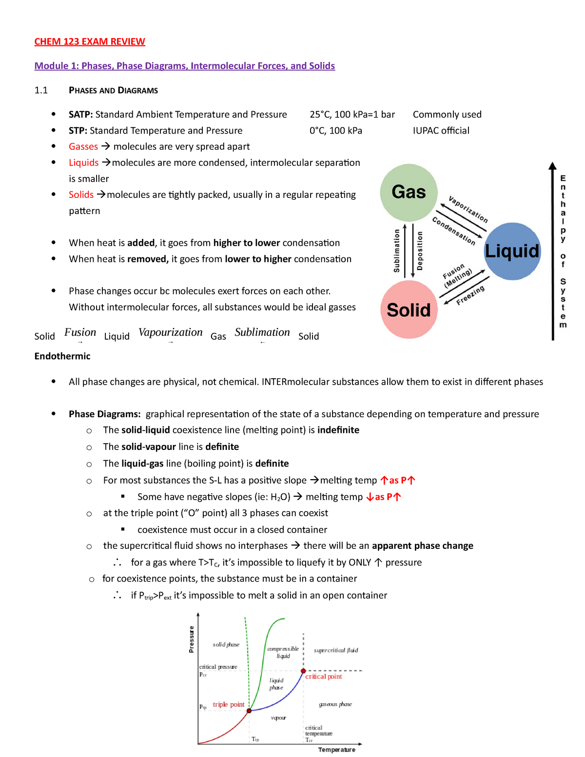 CHEM 123 EXAM Review - Summary Chem Reac,Equilibria,Kinetics - StuDocu