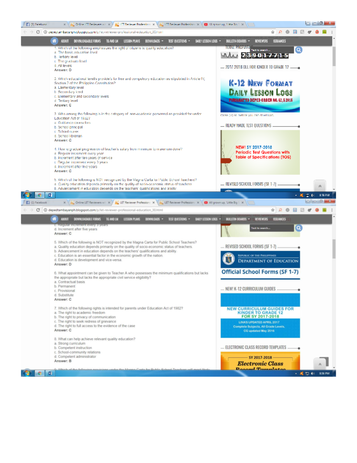 Teachingprof N/A BSED Major in Science Studocu