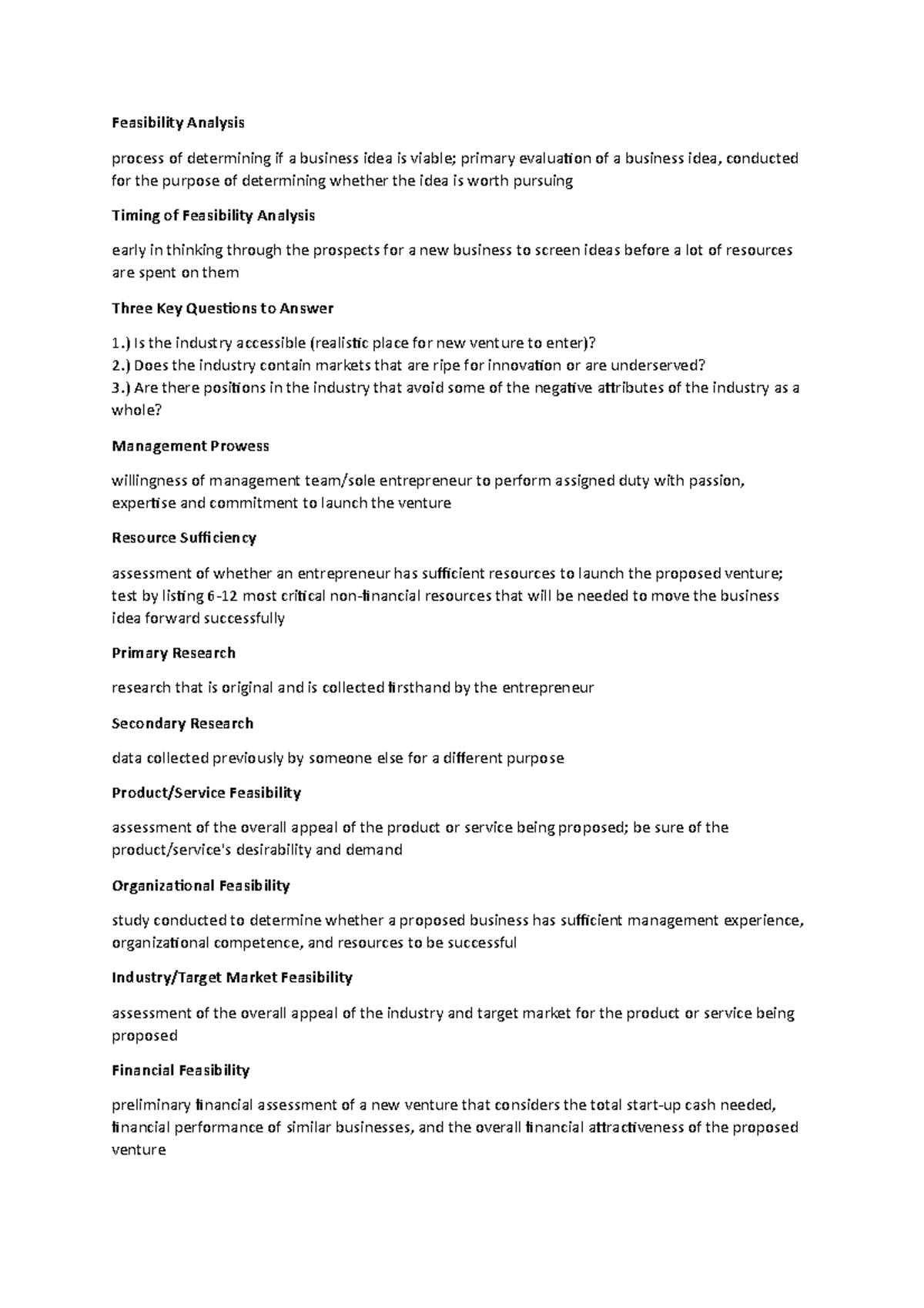 Feasibility Analysis investmnt - Feasibility Analysis process of ...