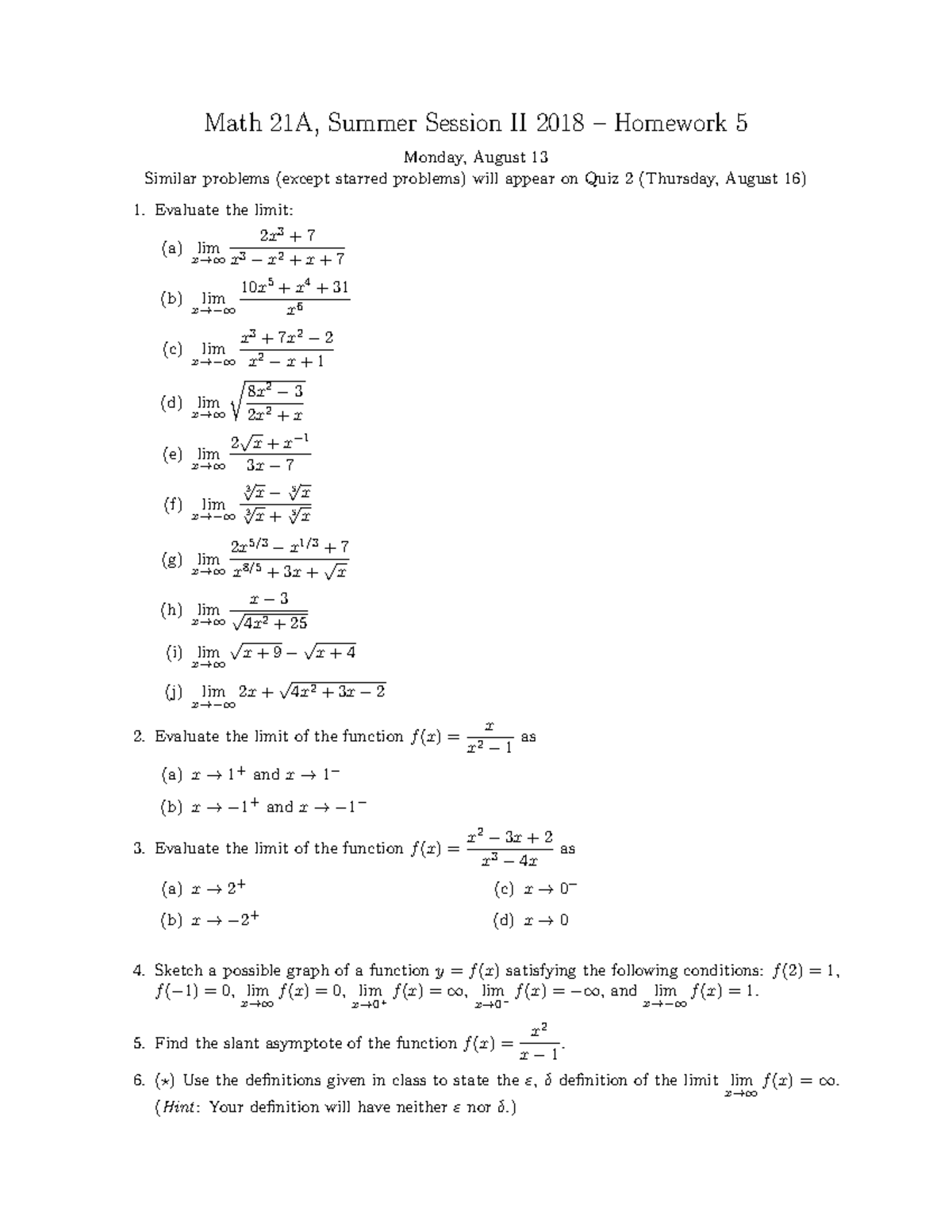 maths homework 5