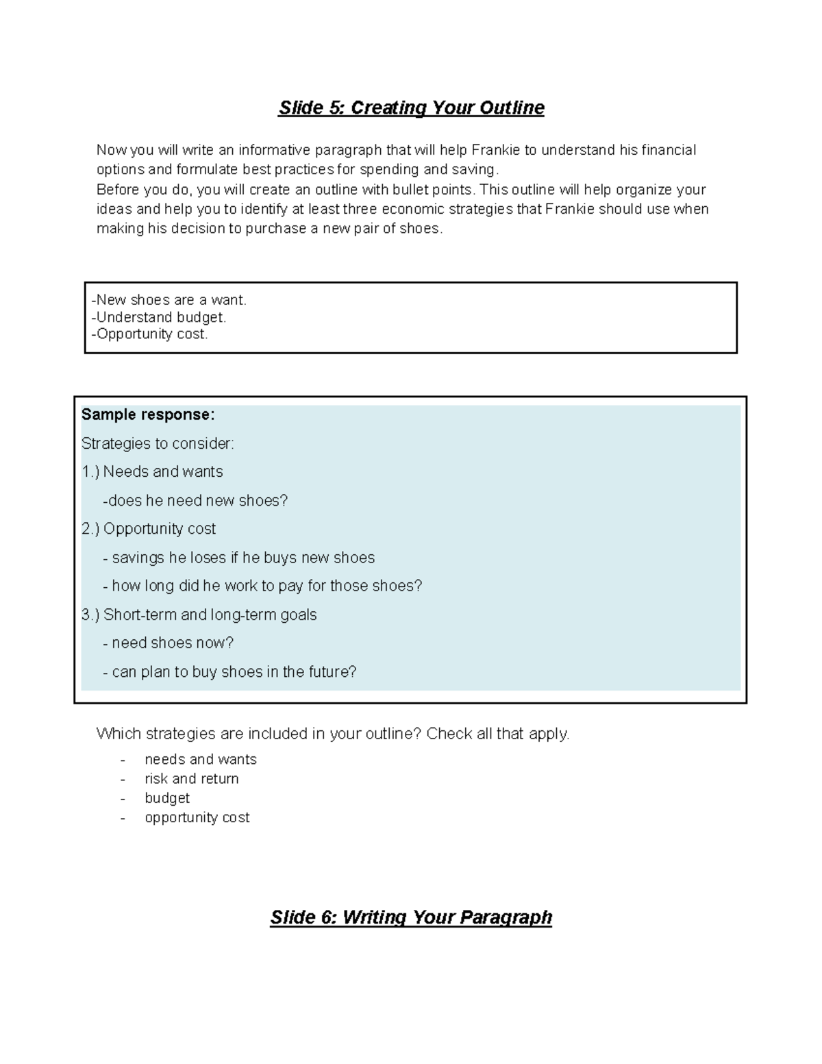 Assignment Write About Personal Finance Strategies (Personal Finance ...