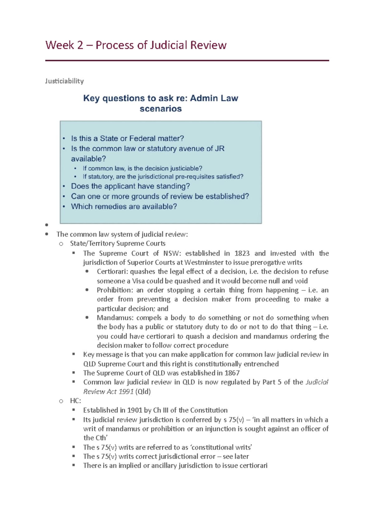 week 2 assignment judicial review and affirmative action