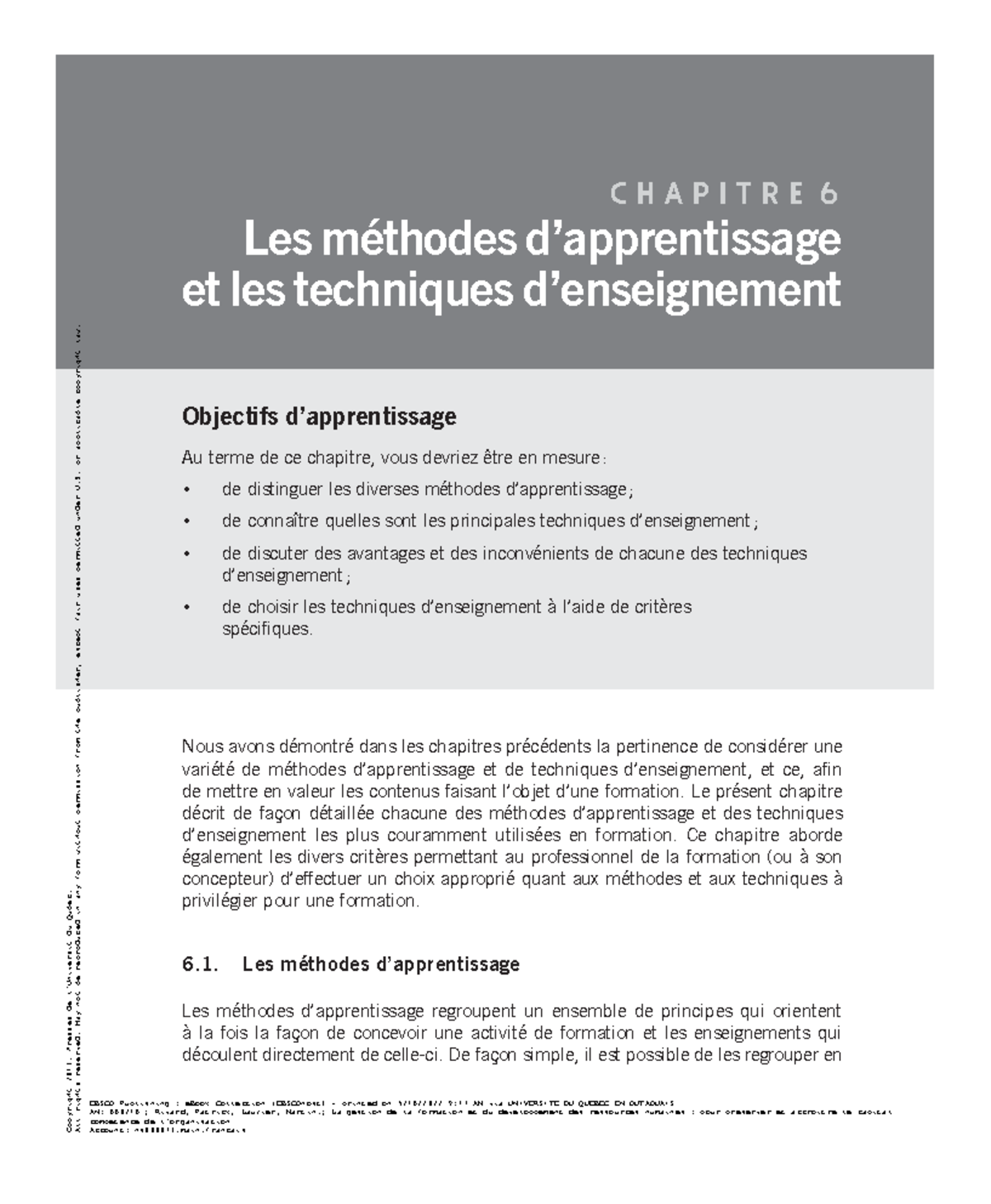 NEW Chapitre 6 - C6 - LA GESTION DE LA FORMATION ET LE DÉVELOPPEMENT ...