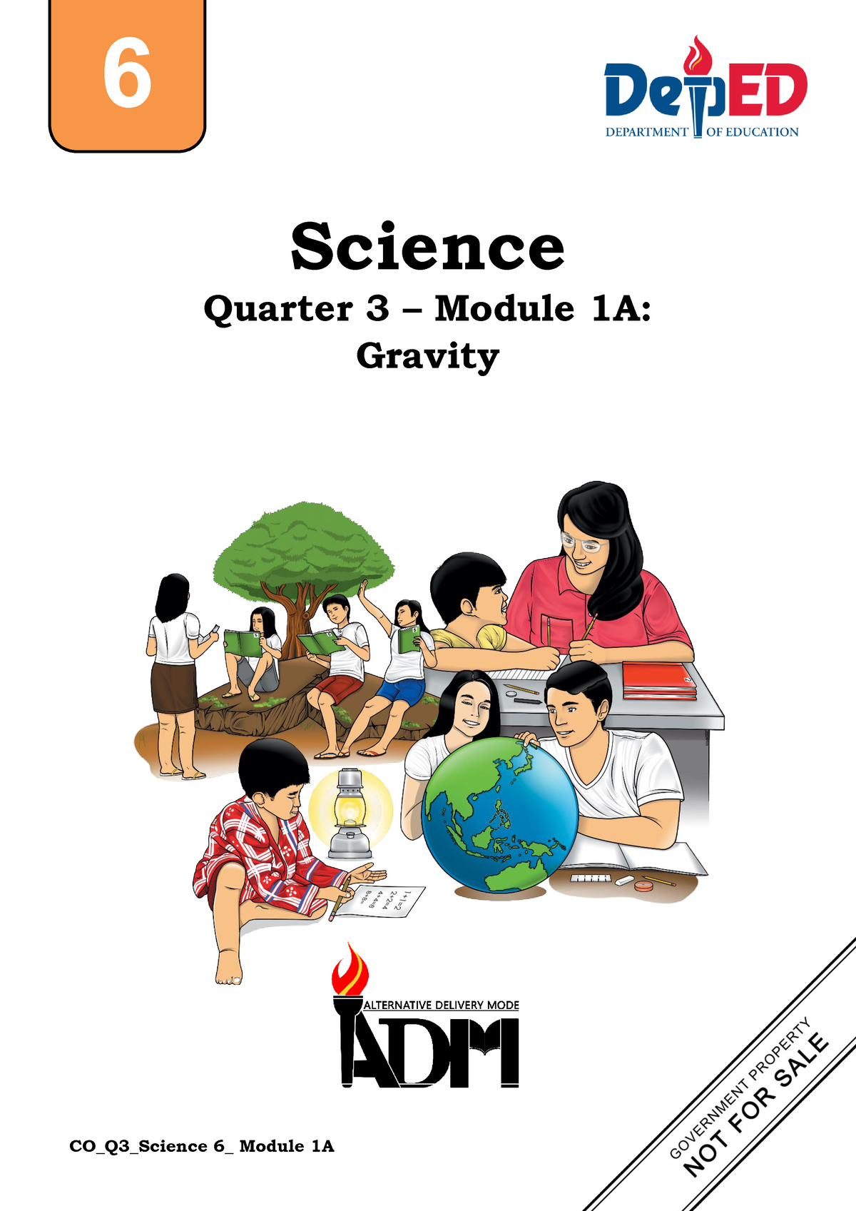 Sci6 Q3 Module 1a 6 Science Quarter 3 Module 1a Gravity Coq3science 6 Module 1a Science 4407