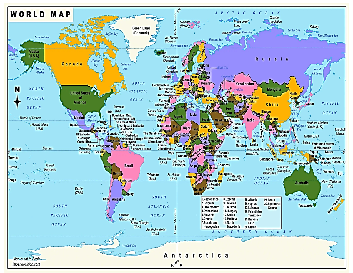 World map - History - Studocu