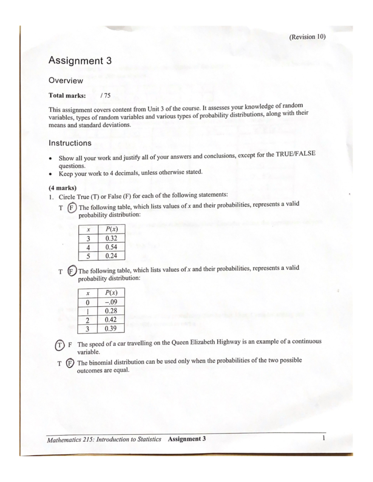 math 215 assignment 4 revision 10