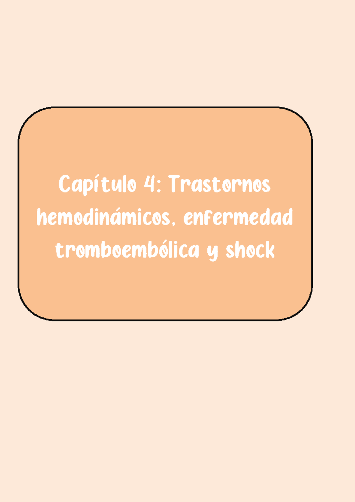 Capítulo 4- Trastornos Hemodinámicos, Enfermedad Tromboembólica Y Shock ...