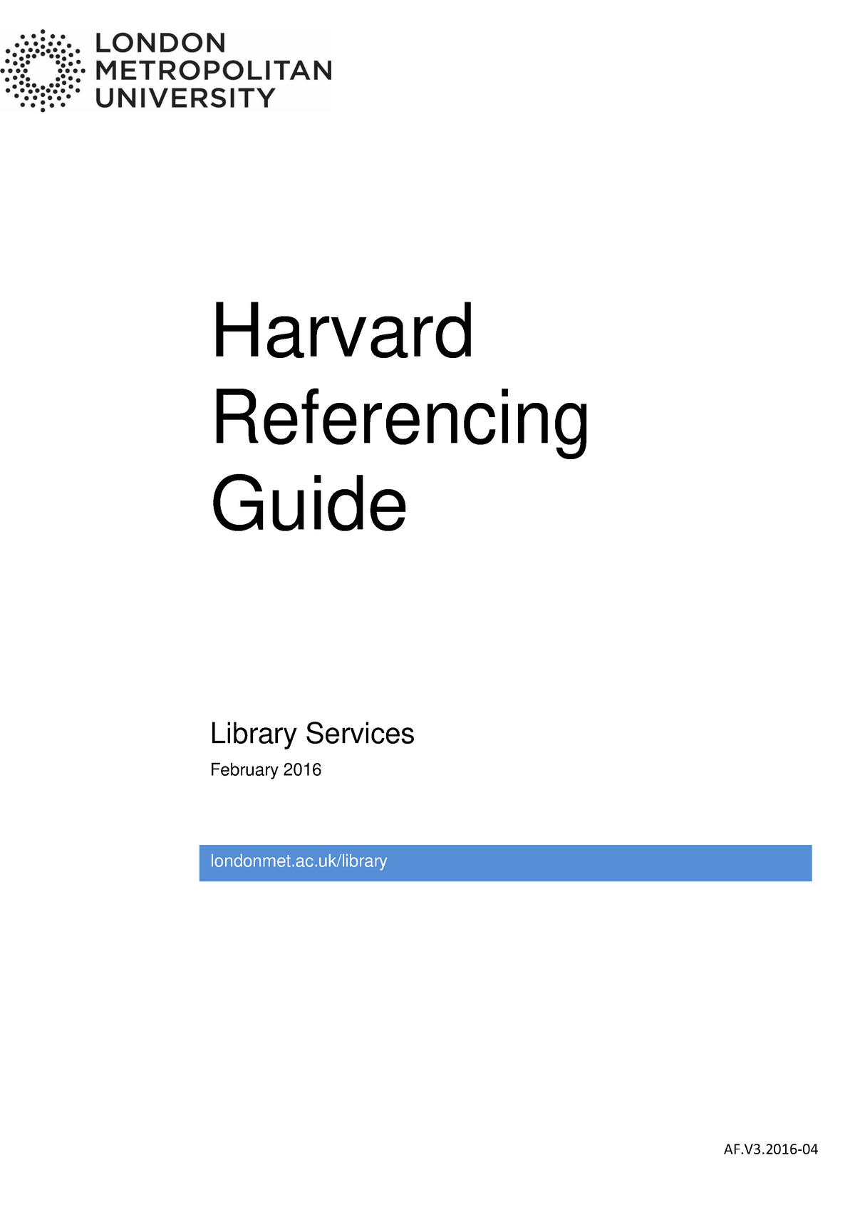 harvard referencing for phd thesis