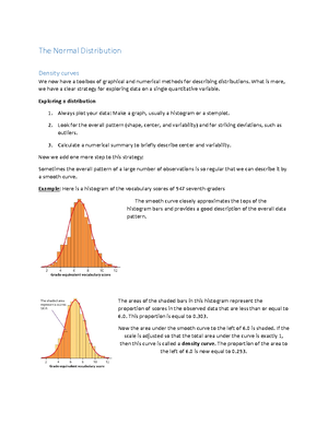 Statistics Variables and Graphs Notes - Warning: TT: undefined function ...