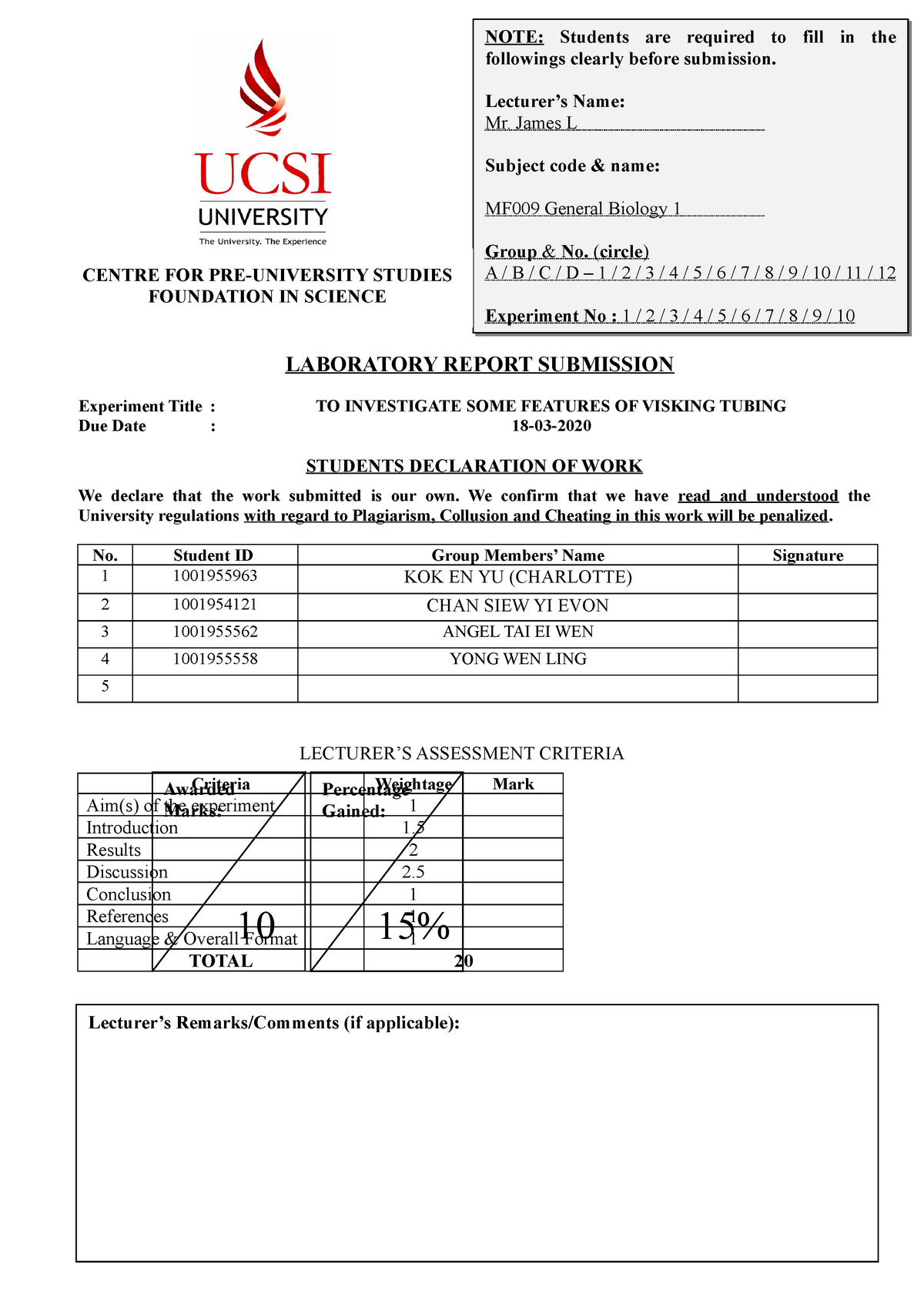 biology-lab-report-experiment-9-laboratory-report-submission