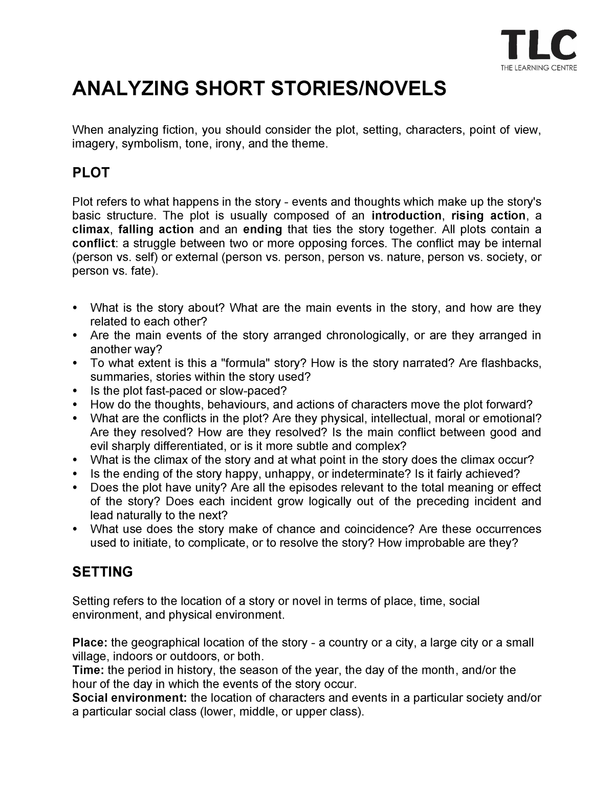 analyzing-short-stories-or-novels-analyzing-short-stories-novels-when