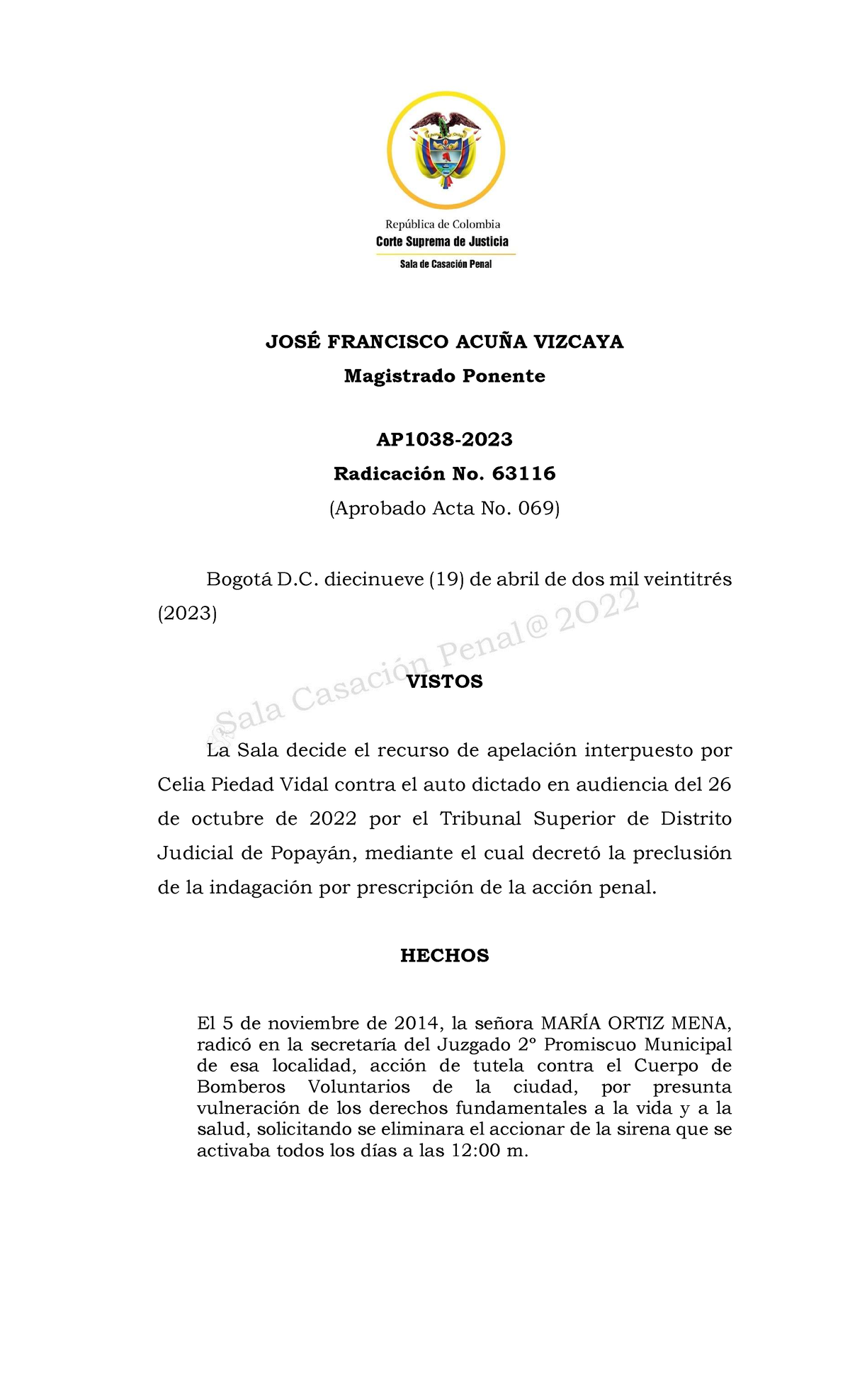 Prevaricato POR Accion Y Abuso DE Funcion Publica Jurisprudencia - JOSÉ ...