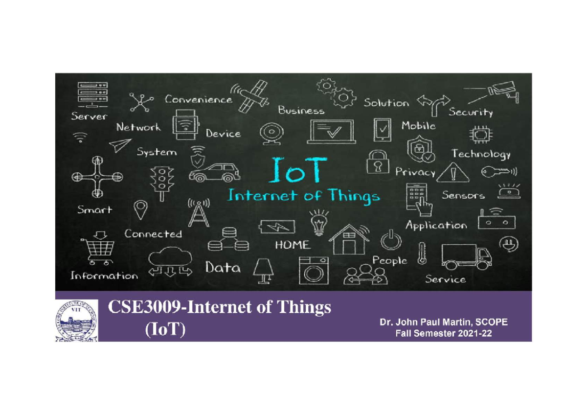 2 - Lecture Notes 2 - Internet Of Things(IOT) - Studocu