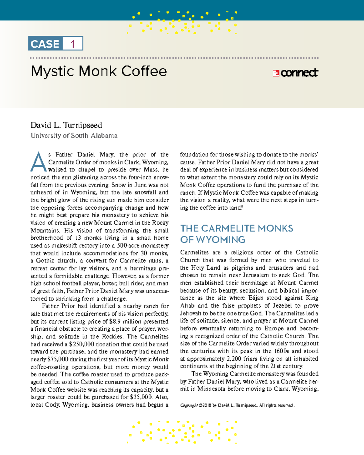 Mystic Monk1 this the case for related questions CASE 1 Mystic