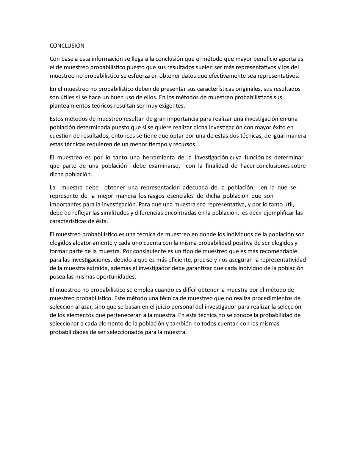 Documento - Expo - CONCLUSIÓN Con Base A Esta Información Se Llega A La ...