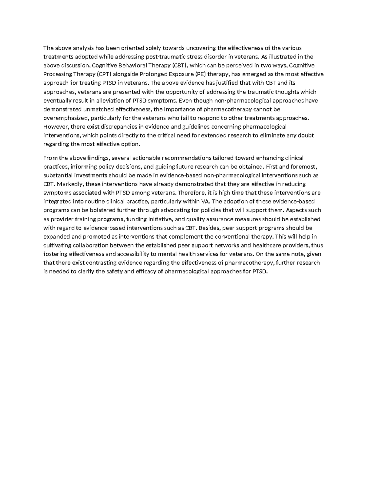 document analysis and assign - The above analysis has been oriented ...
