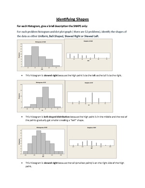 chapter 3 - describing, exploring and comparing data - Chapter 3 ...
