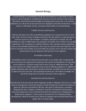 Doc 4 - Biology notes on Gene Expression: Transcription and Translation ...