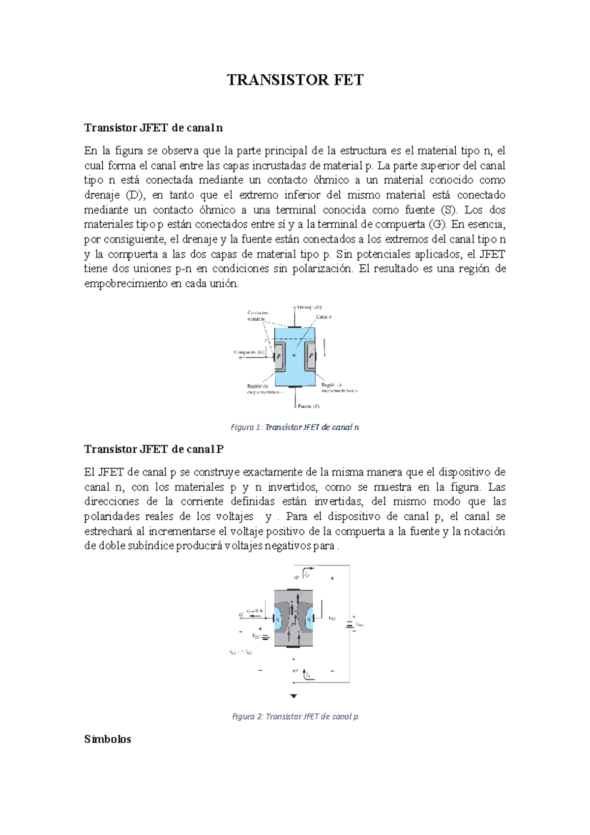 Mosfet 00001444552 TRANSISTOR FET Transistor JFET de canal n En la