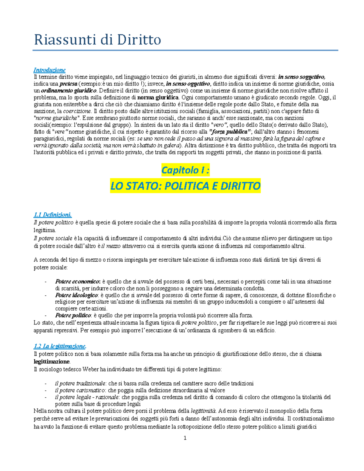 grande tit sintesi