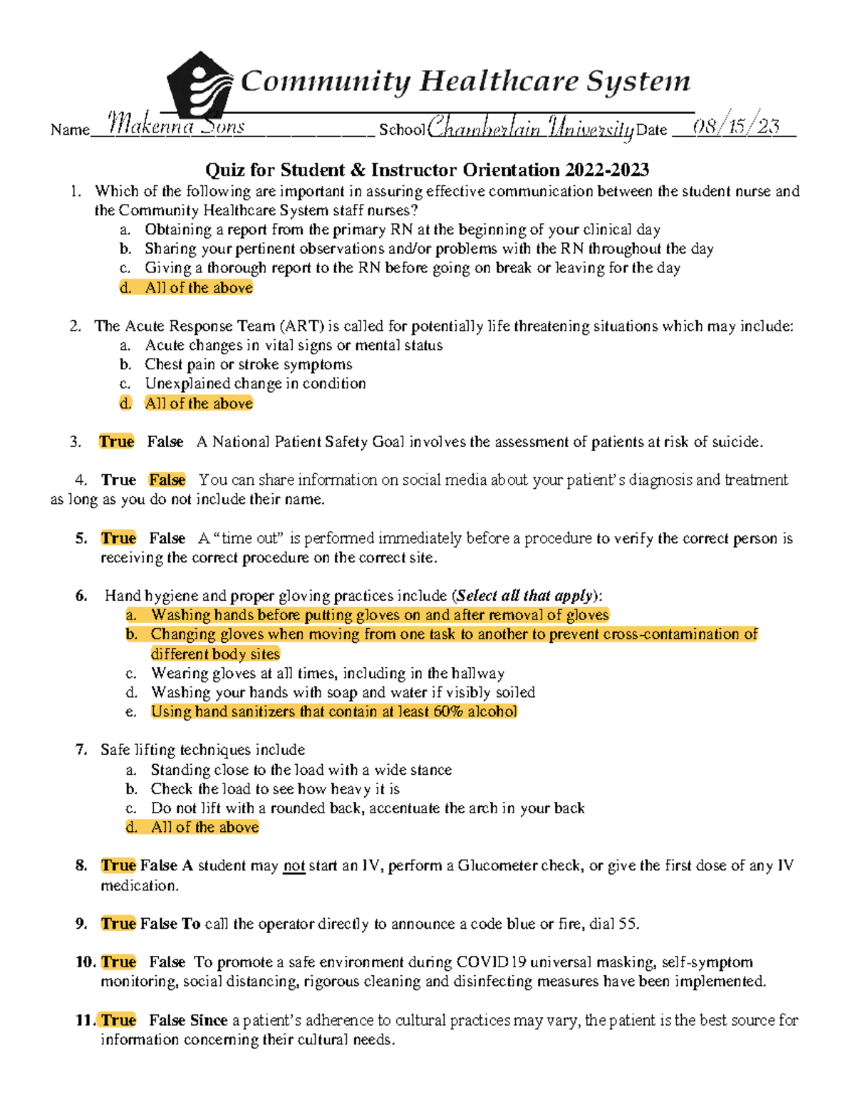 Quiz For Nursing Student 2023 2024 Name   Thumb 1200 1553 