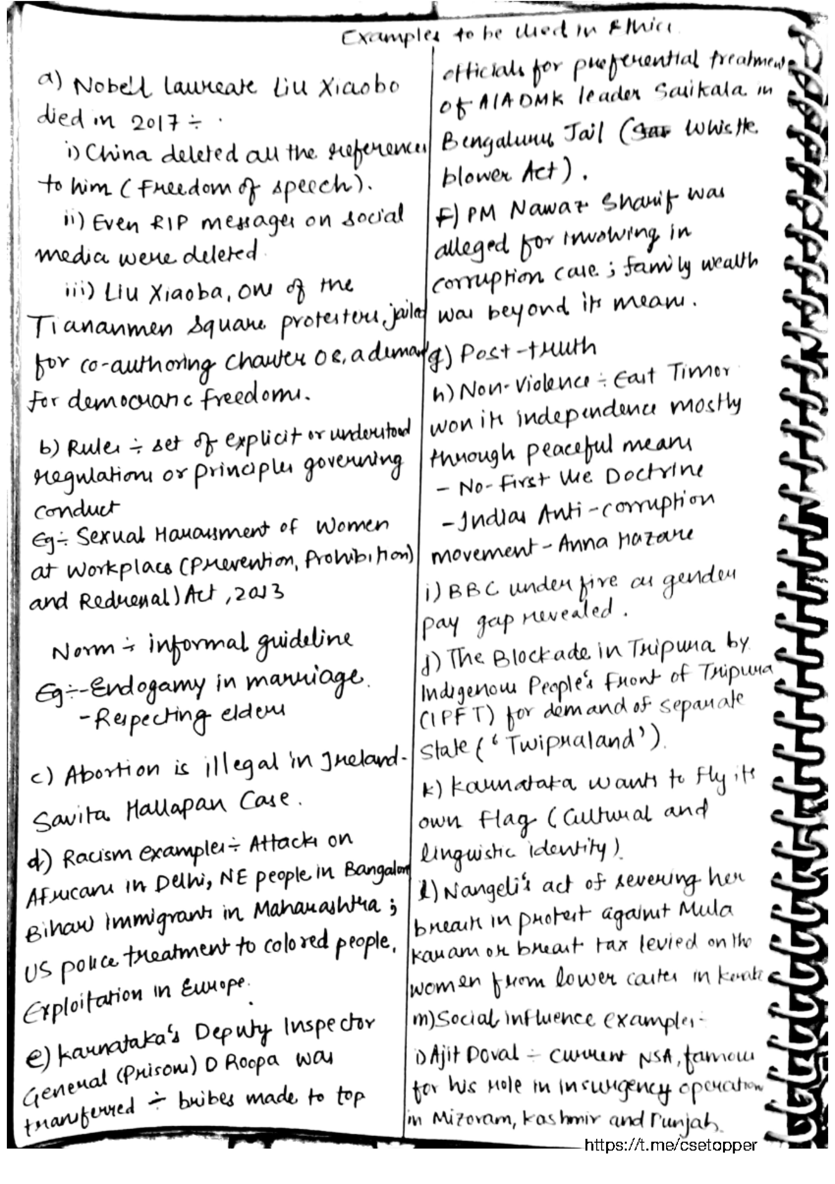 Ethics example Copy - .... - DSC B2 - Studocu