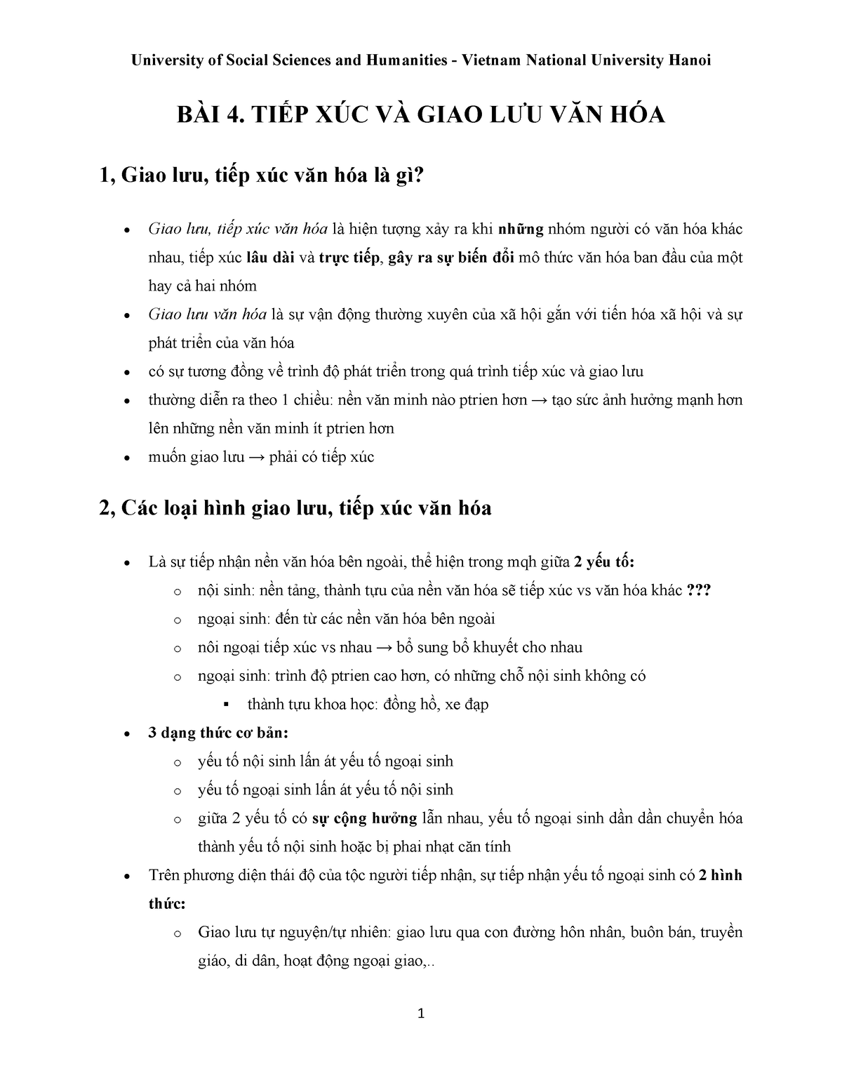 Cách tiếp xúc và giao lưu văn hóa hiệu quả? 
