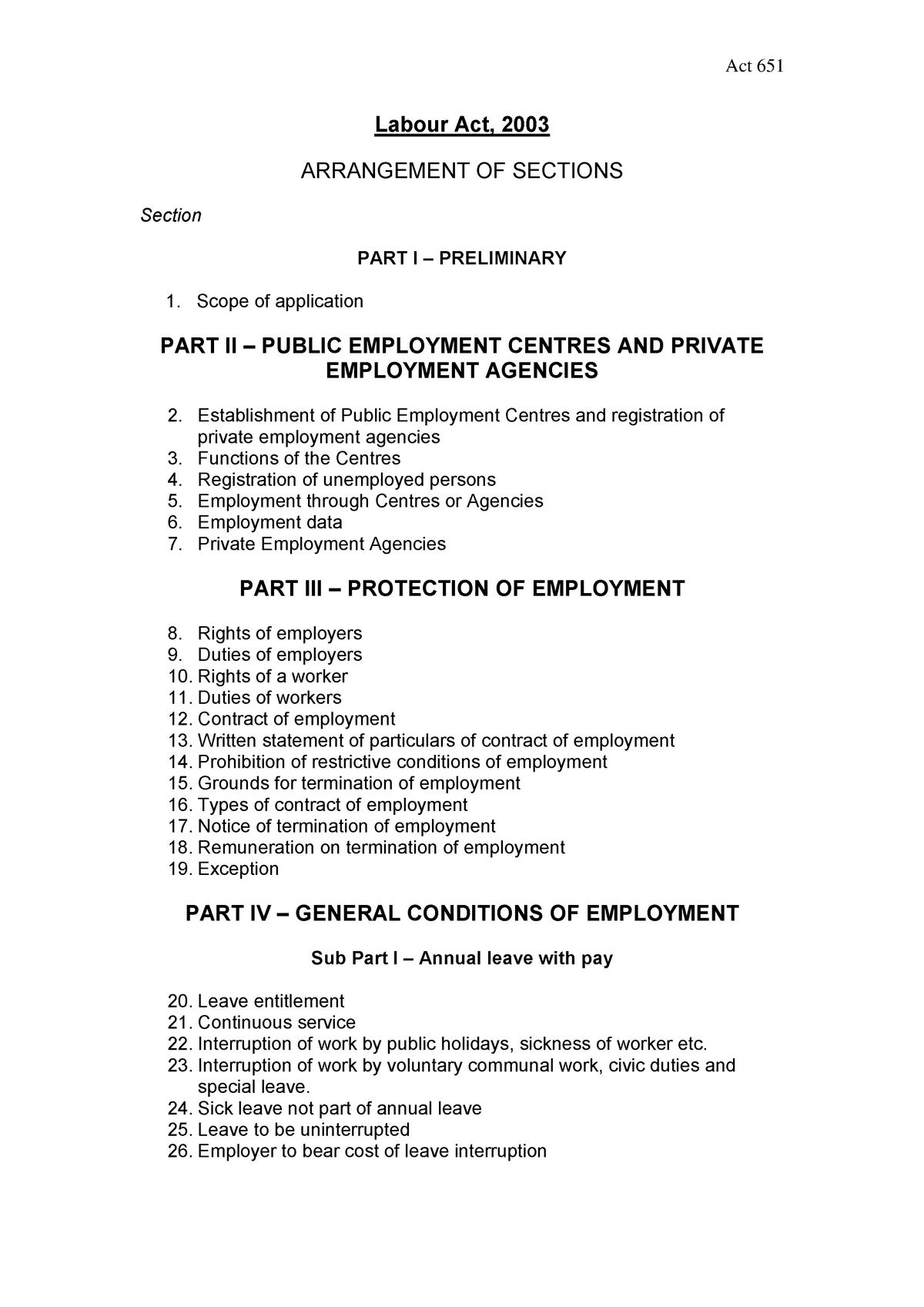 labour-act2003-act-651-labour-act-2003-arrangement-of-sections