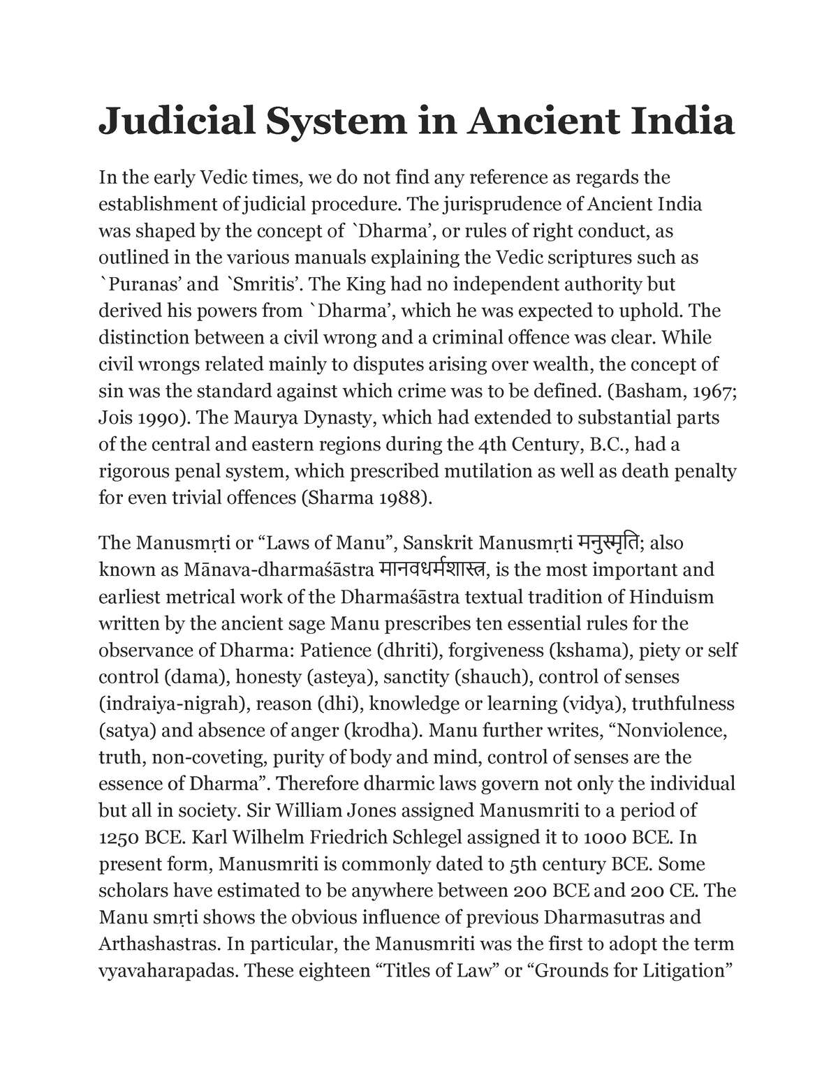 judicial-system-in-ancient-india-pdf-judicial-system-in-ancient-india-in-the-early-vedic-times