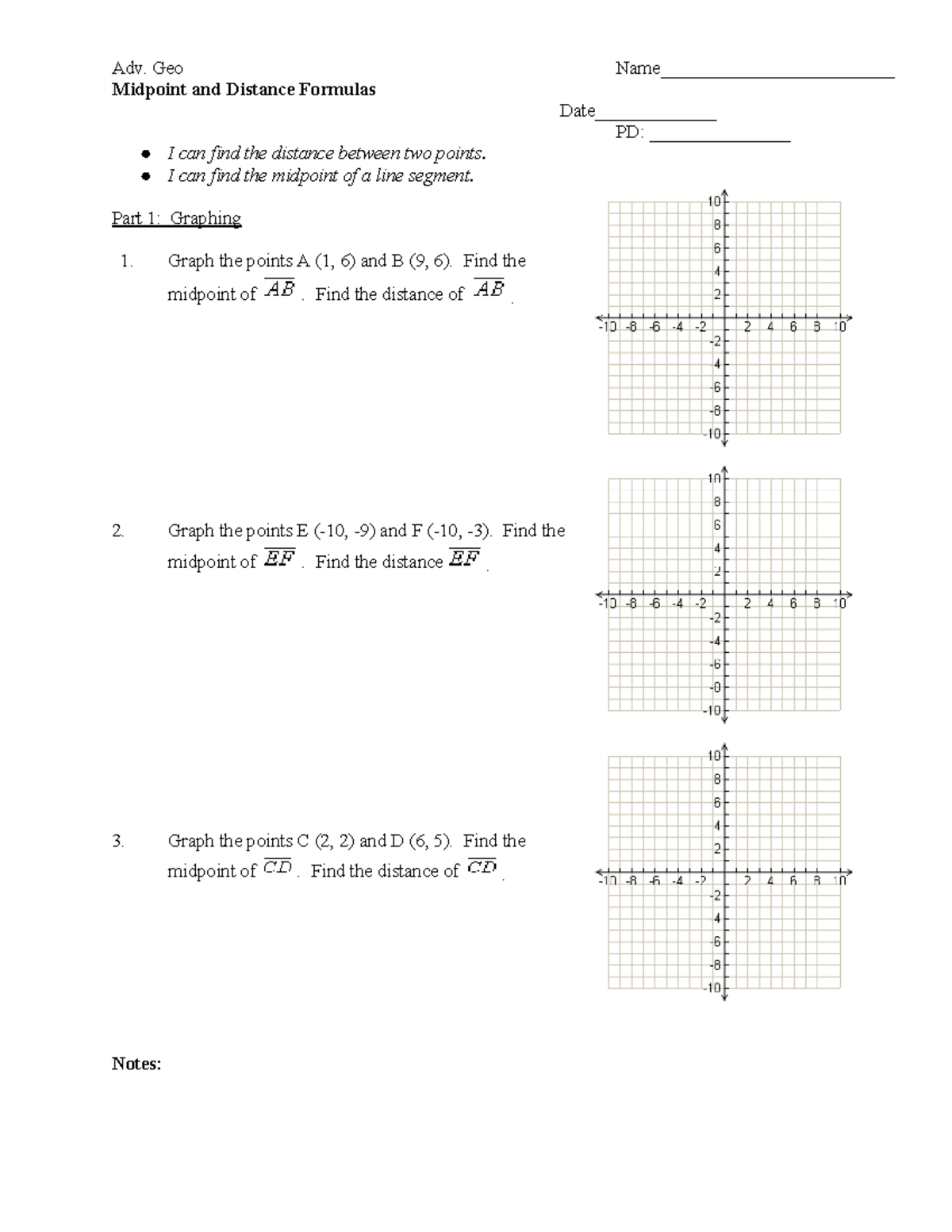 Midpoint and Distance - shcd;SC - Adv. Geo Name ...