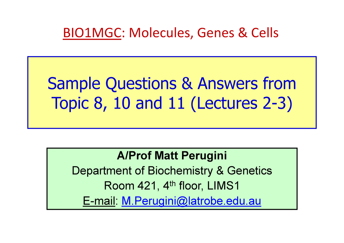 Sample/practice Exam 2015, Questions And Answers - Sample Questions ...