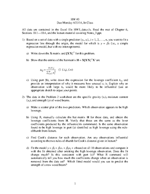HW6 Solns - homework - HW 6 Solutions Problem 1. It is helpful to first ...