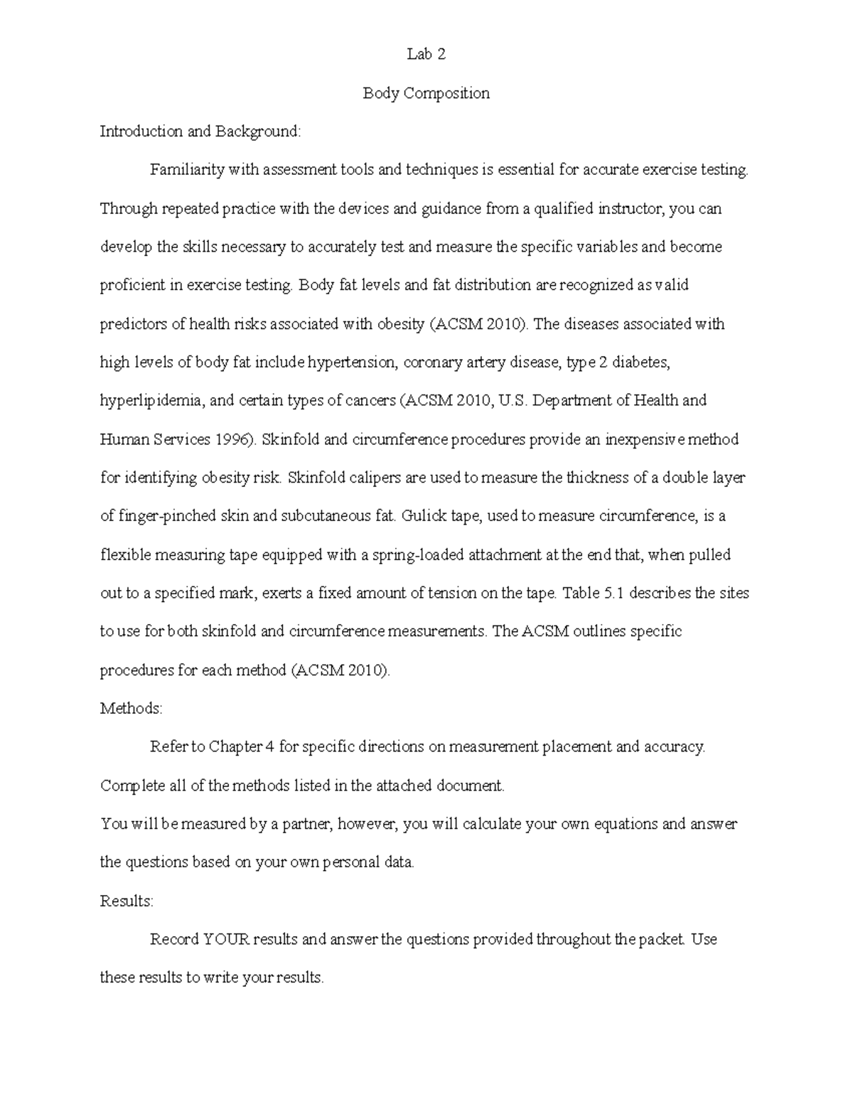 Lab 2Body Composition(2) UPD.(1) (1) (1) Lab 2 Body Composition