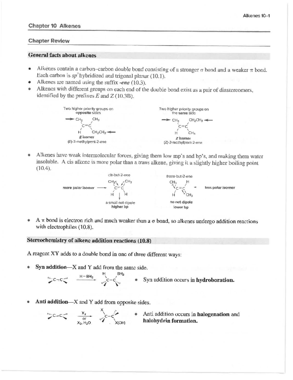 Ch10 - Smith's Organic chemistry 6th - Studocu