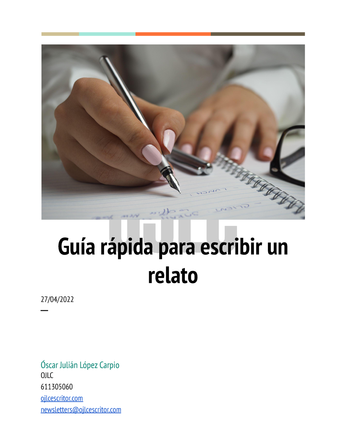 Guia Rapida Para Escribir Un Relato M - Guía Rápida Para Escribir Un ...