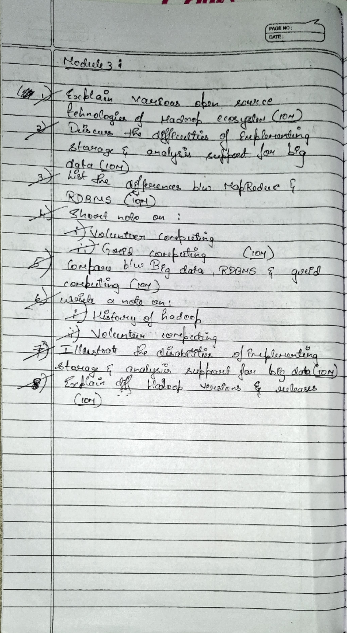 Module 3 bda - notes - Nodule 3 data COM) Bl data a noto 9 ATIlustaot ...