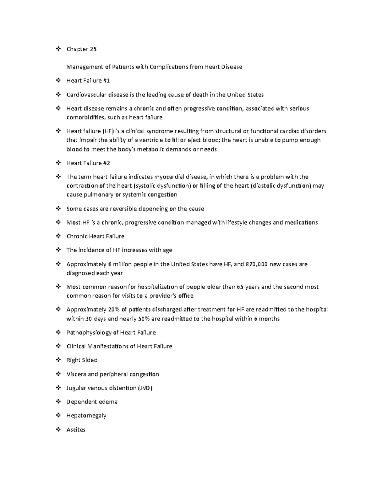 Chapter 28 - Notes - Chapter 25 Management of Patients with ...