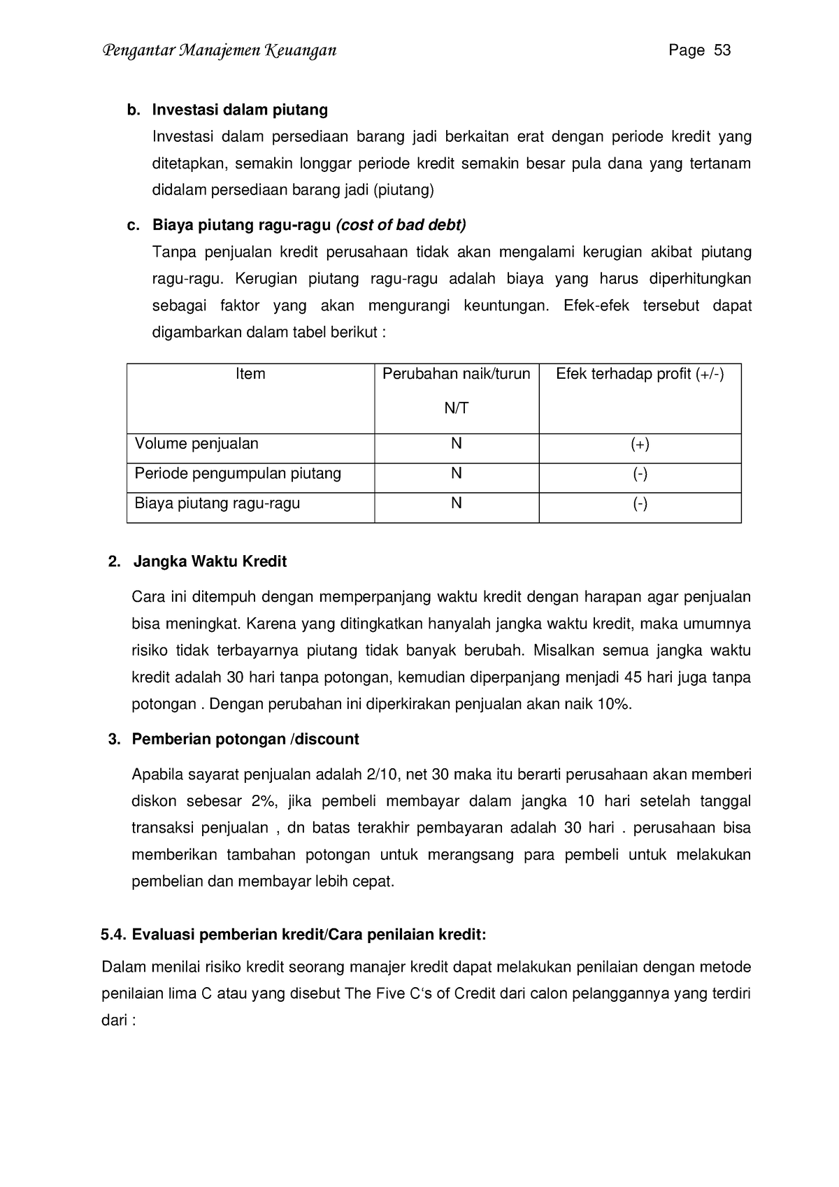 Manajemen Keuangan-62 - Pengantar Manajemen Keuangan Page 53 B ...