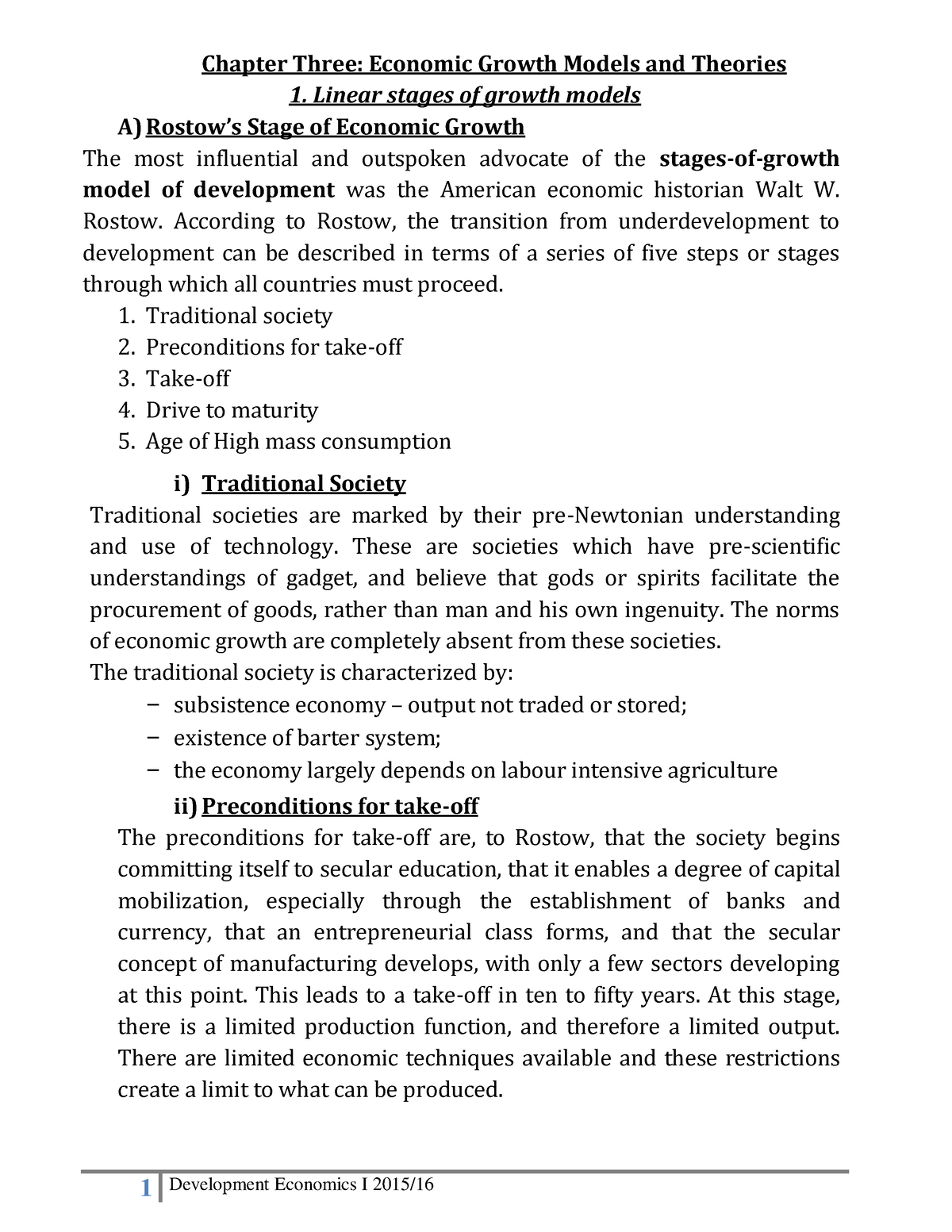 Ch-3 - Copy - Copy - TGHJKIHYJUGTFDS - Chapter Three: Economic Growth ...