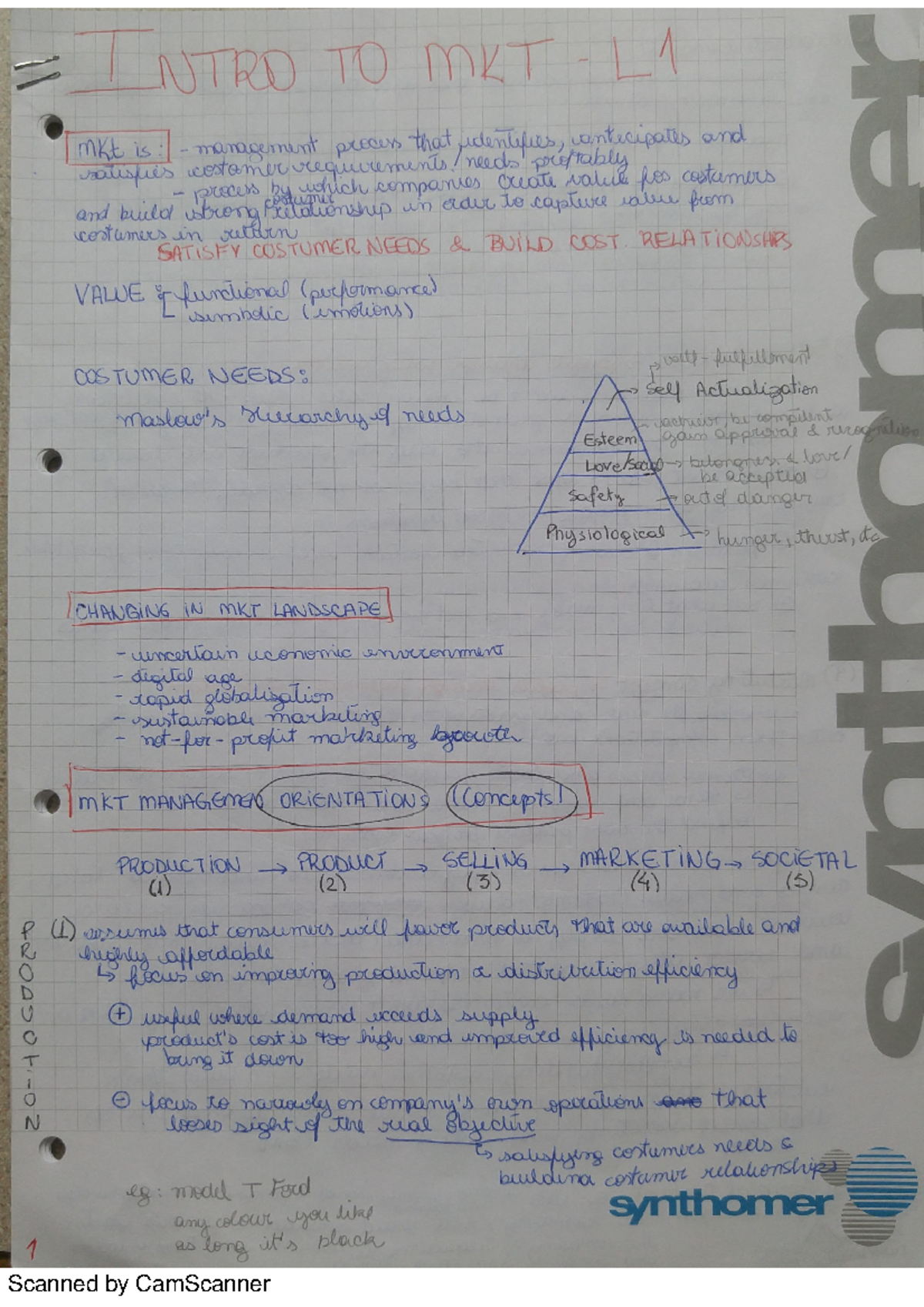 Summary Principles And Practice Of Marketing Lecture 1 11 Complete Studocu